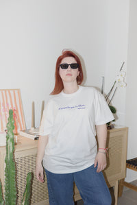 "Η ψυχούλα μου το ξέρει" Oversized T-Shirt