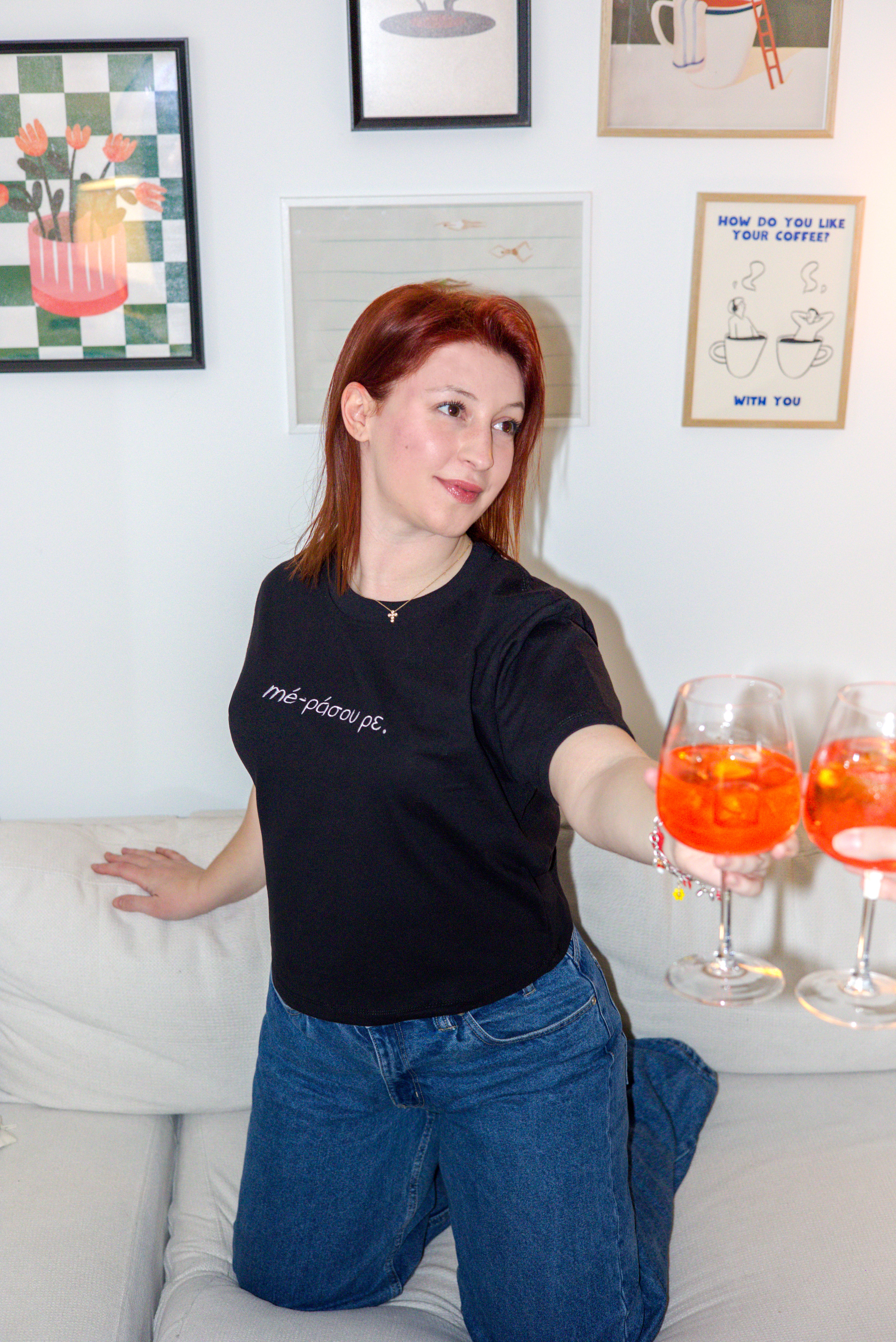 m é r o m a i  Signature Crop T-Shirt