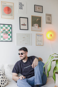 "mé-ράσου ρε" Oversized T-Shirt