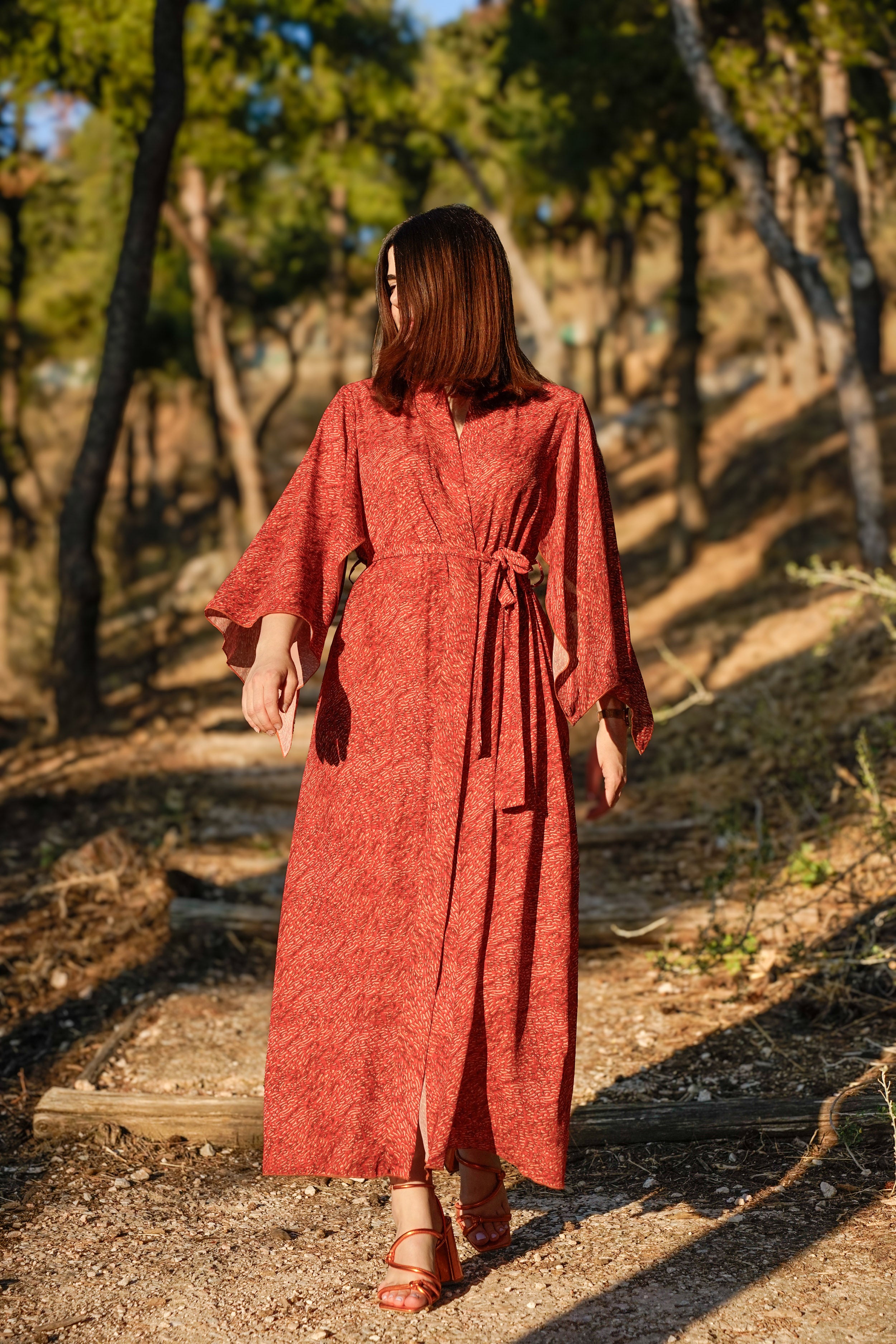 Isida Kimono Dress