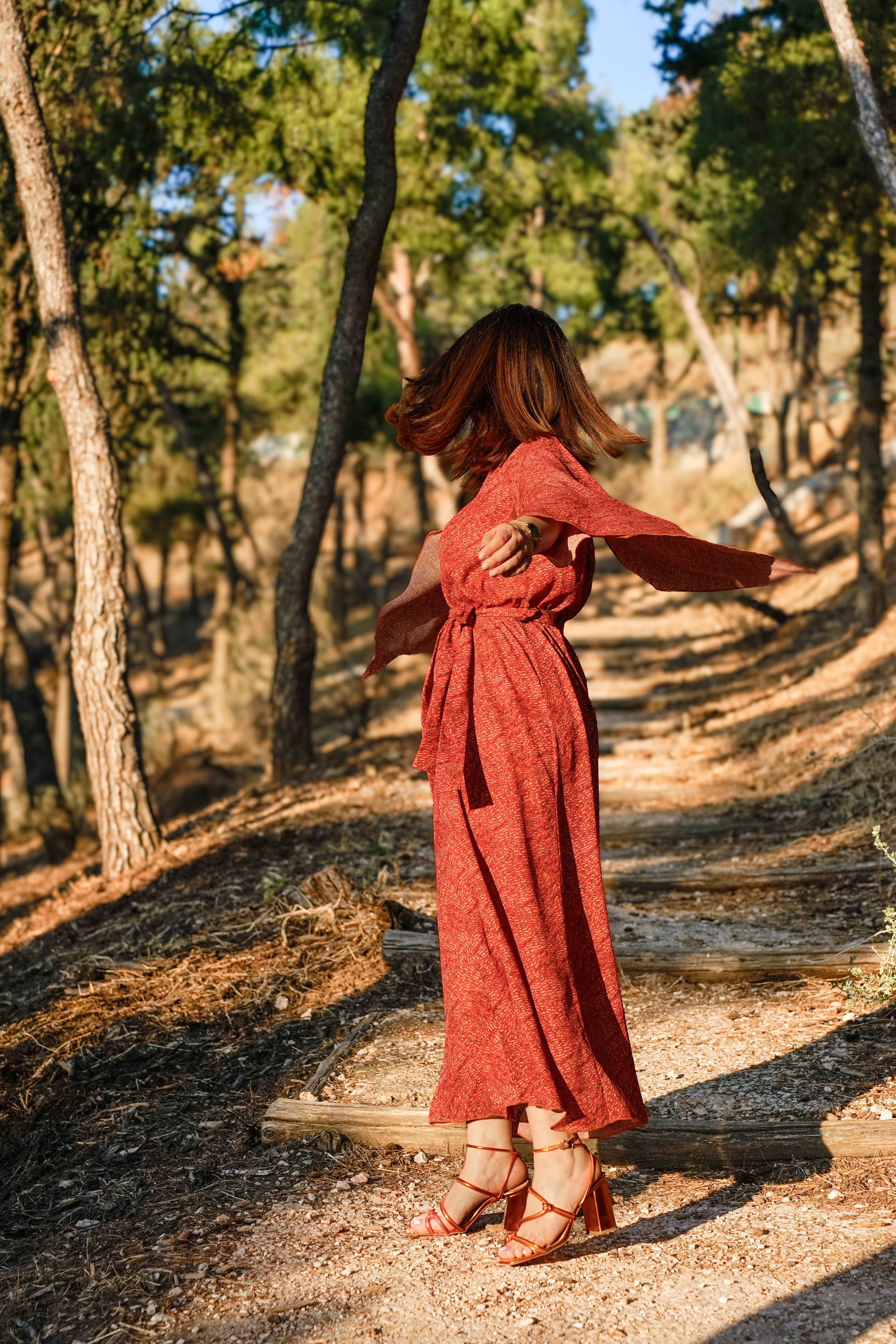 Isida Kimono Dress